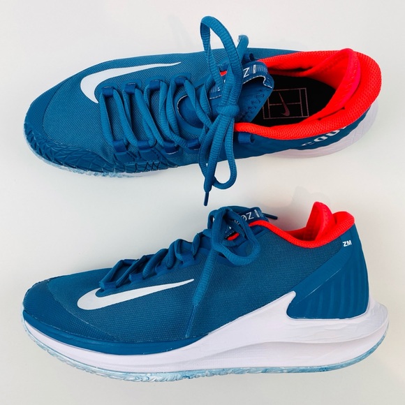 NikeCourt Air Zoom All Court Tennis Sneakers Blue - Picture 2 of 6